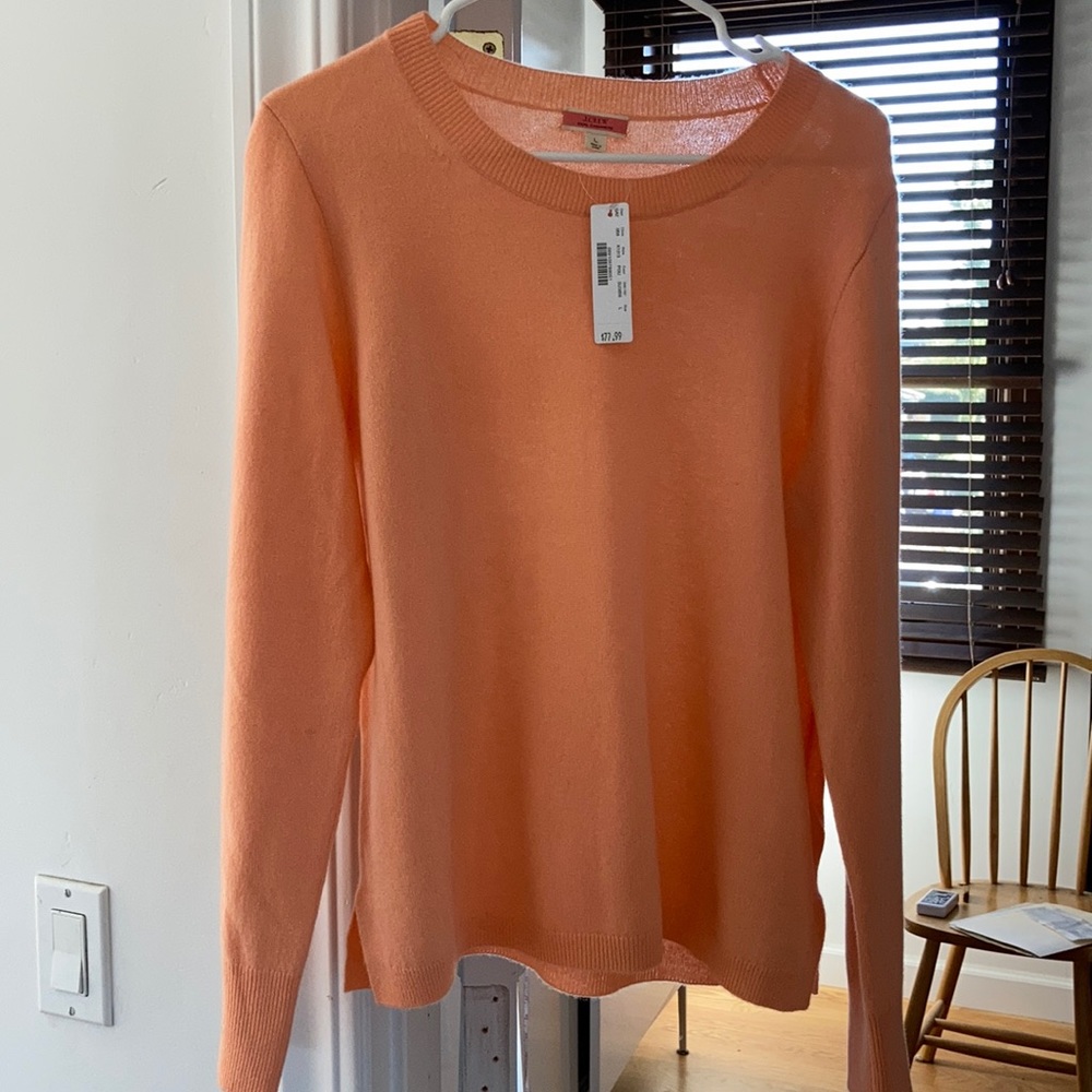 J.Crew cashmere pullover sweater